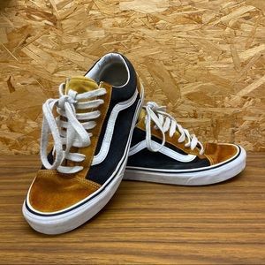 Vans: Vintage style Off the Wall leather / canvas